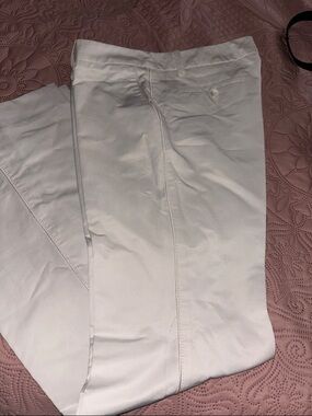 Barbara Bui White Stretch Chino Pants